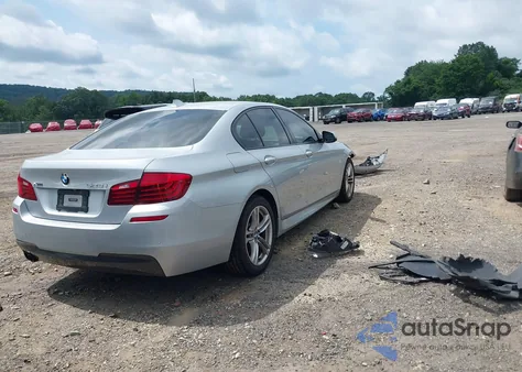 2016 BMW 528I xDrive из США, поврежденный, VIN WBA5A7C59GG145796